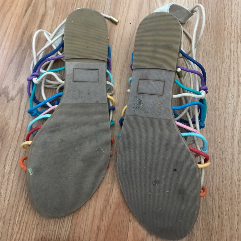 Colorful strap sandals - Picture 4 of 4